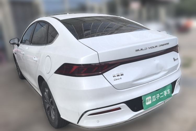 Used BYD Qin PLUS 2024 HONOR Edition DM-i 55KM Leading Model Rear Left 45 Deg