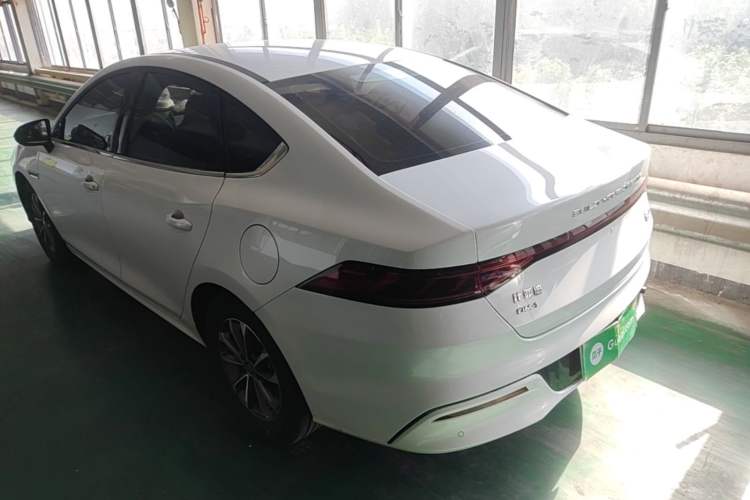 Used BYD Qin PLUS 2024 HONOR Edition DM-i 55KM Leading Model Rear Left 45 Deg