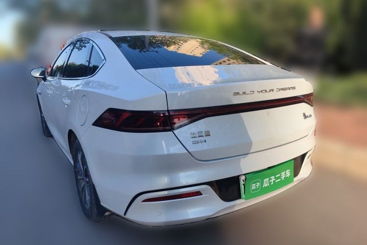 Used BYD Qin PLUS 2024 HONOR Edition DM-i 55KM Leading Model Rear Left 45 Deg