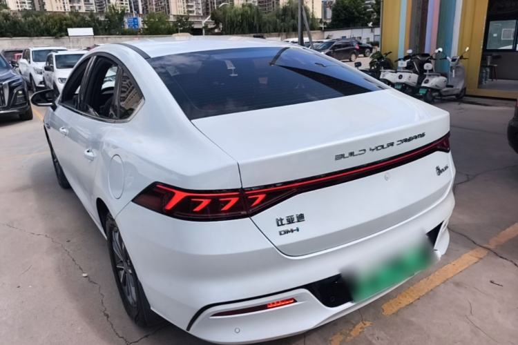 Used BYD Qin PLUS 2024 HONOR Edition DM-i 55KM Leading Model Rear Left 45 Deg