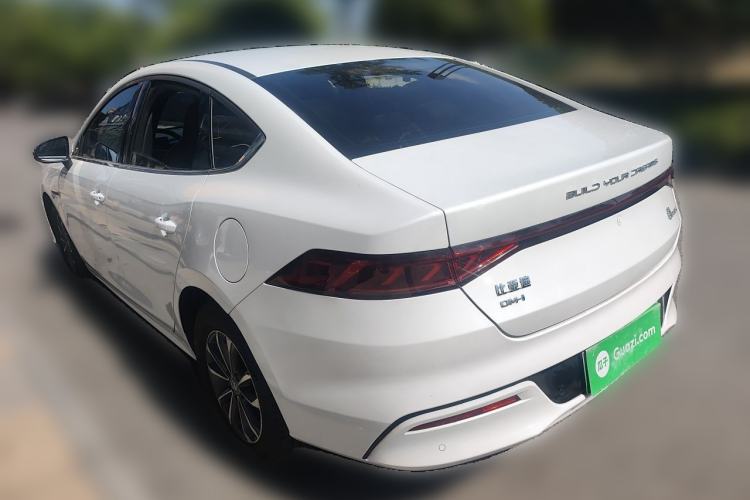 Used BYD Qin PLUS 2024 HONOR Edition DM-i 55KM Leading Model Rear Left 45 Deg