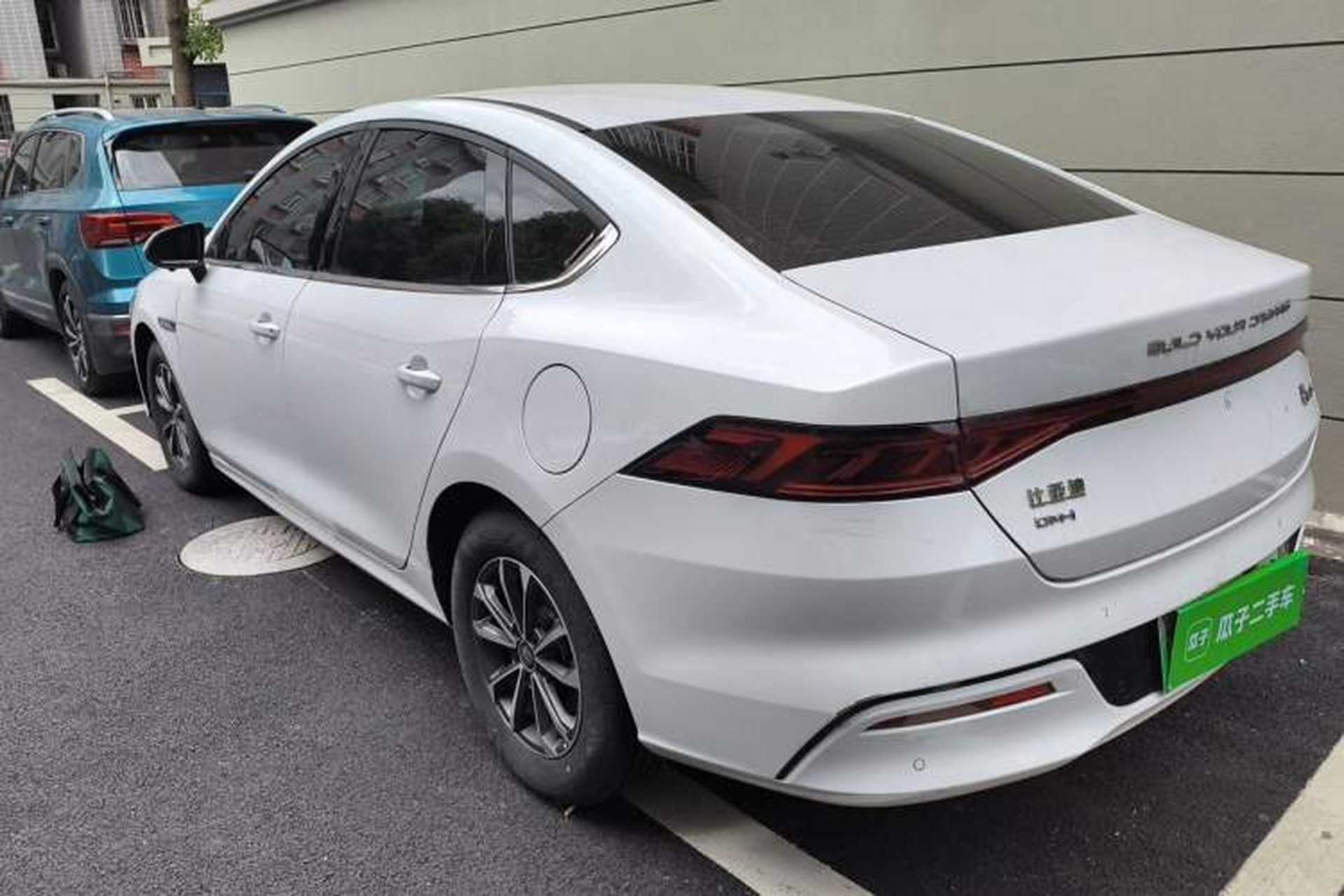 Used BYD Qin PLUS 2024 HONOR Edition DM-i 55KM Leading Model Rear Left 45 Deg