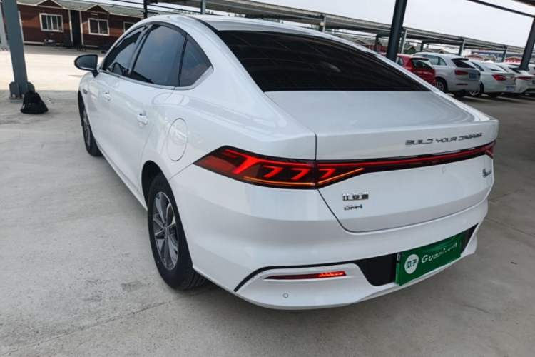 Used BYD Qin PLUS 2024 HONOR Edition DM-i 55KM Leading Model Rear Left 45 Deg