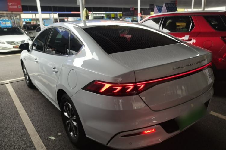 Used BYD Qin PLUS 2024 HONOR Edition DM-i 55KM Leading Model Rear Left 45 Deg