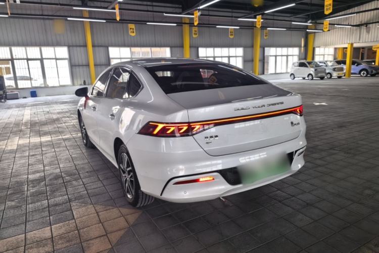 Used BYD Qin PLUS 2024 Honor Edition EV 510KM Leading Model Rear Left 45 Deg