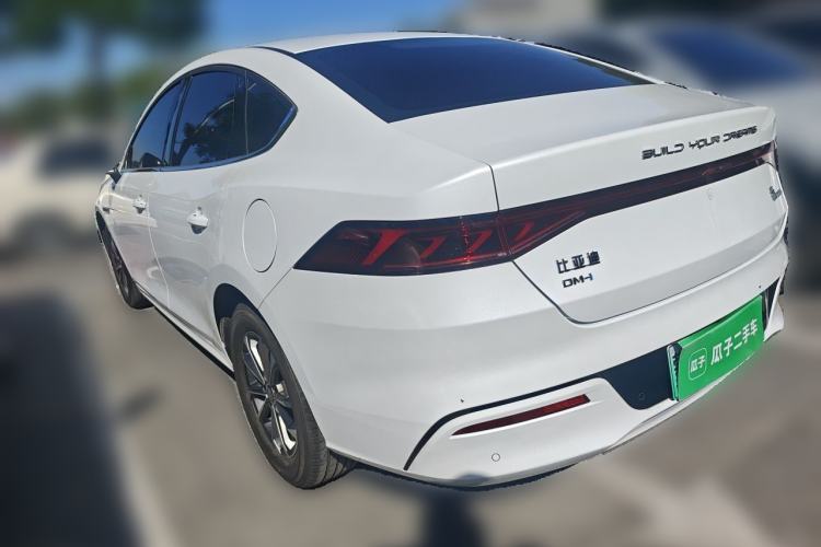 Used BYD Qin PLUS 2024 HONOR Edition DM-i 55KM Leading Model Rear Left 45 Deg