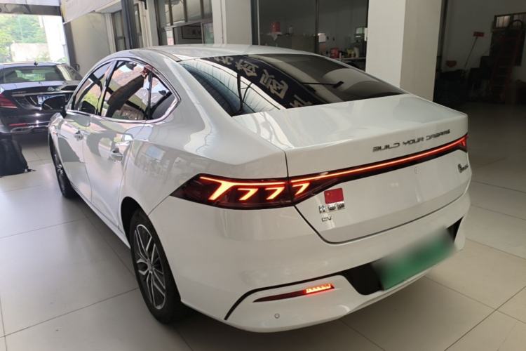 Used BYD Qin PLUS 2024 Honor Edition EV 510KM Beyond Model Rear Left 45 Deg