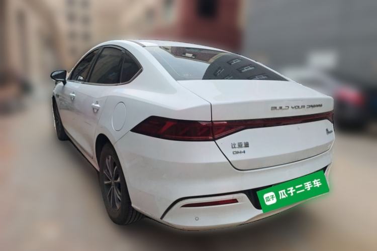 Used BYD Qin PLUS 2024 HONOR Edition DM-i 55KM Leading Model Rear Left 45 Deg