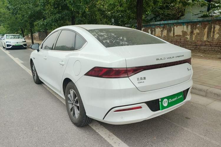 Used BYD Qin PLUS 2024 HONOR Edition DM-i 55KM Leading Model Rear Left 45 Deg