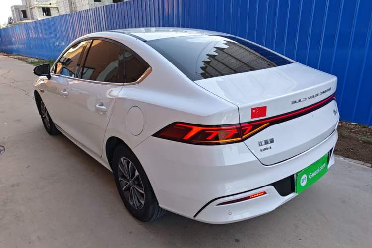 Used BYD Qin PLUS 2024 HONOR Edition DM-i 55KM Leading Model Rear Left 45 Deg
