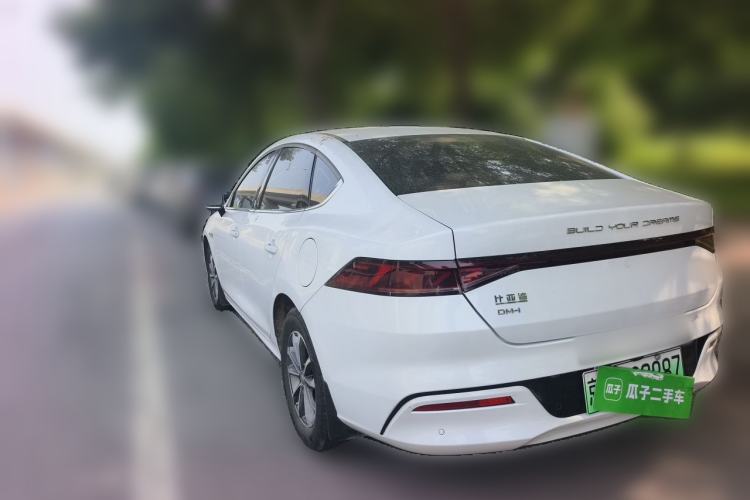 Used BYD Qin PLUS 2024 HONOR Edition DM-i 55KM Leading Model Rear Left 45 Deg
