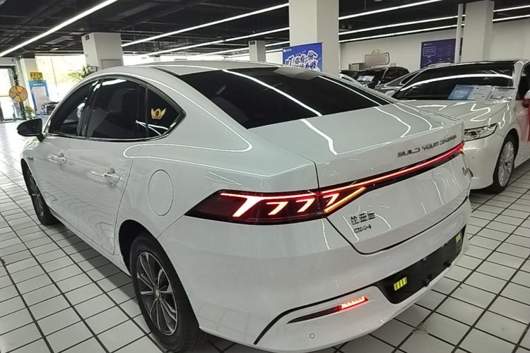 Used BYD Qin PLUS 2024 HONOR Edition DM-i 55KM Leading Model Rear Left 45 Deg
