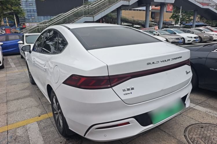 Used BYD Qin PLUS 2024 HONOR Edition DM-i 55KM Leading Model Rear Left 45 Deg