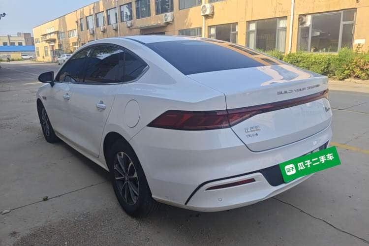 Used BYD Qin PLUS 2024 HONOR Edition DM-i 55KM Leading Model Rear Left 45 Deg