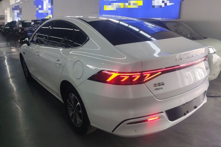 Used BYD Qin PLUS 2024 HONOR Edition DM-i 55KM Leading Model Rear Left 45 Deg