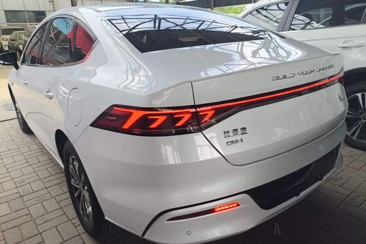 Used BYD Qin PLUS 2024 HONOR Edition DM-i 55KM Leading Model Rear Left 45 Deg