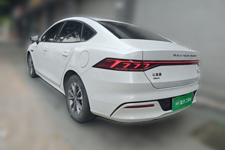 Used BYD Qin PLUS 2024 HONOR Edition DM-i 55KM Leading Model Rear Left 45 Deg
