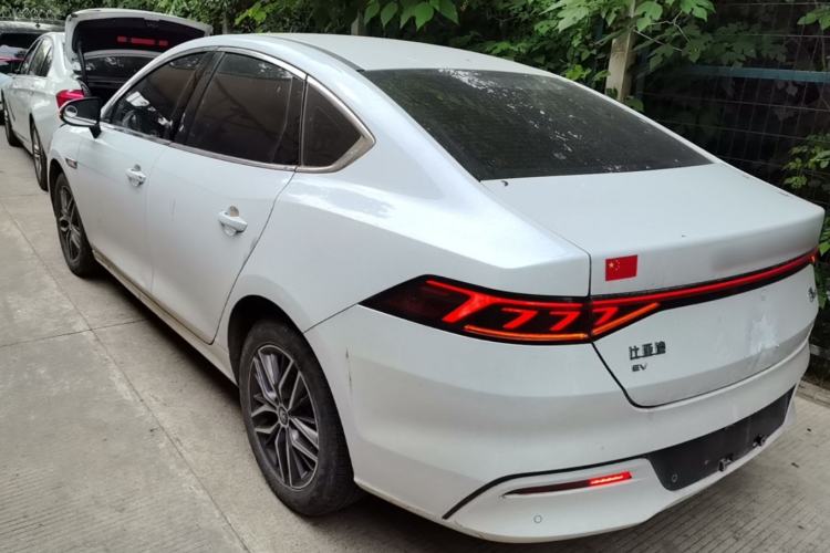 Used BYD Qin PLUS 2024 Honor Edition EV 510KM Leading Model Rear Left 45 Deg