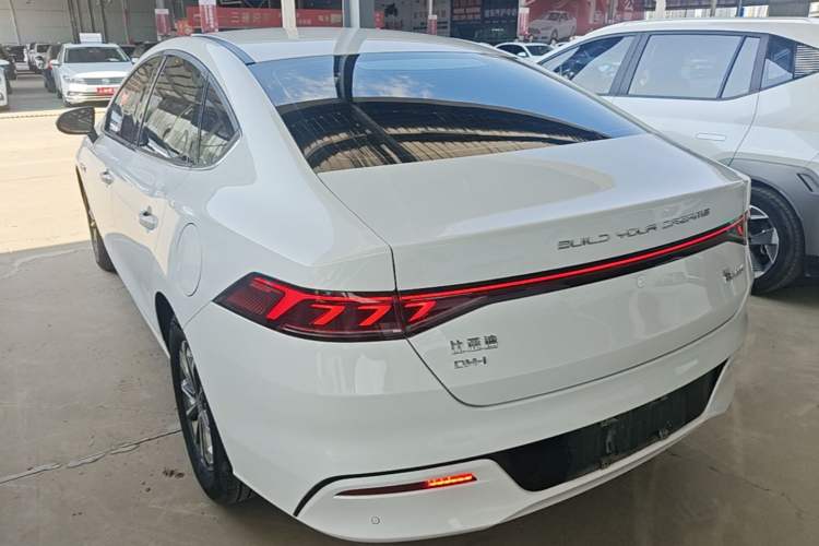 Used BYD Qin PLUS 2024 HONOR Edition DM-i 55KM Leading Model Rear Left 45 Deg