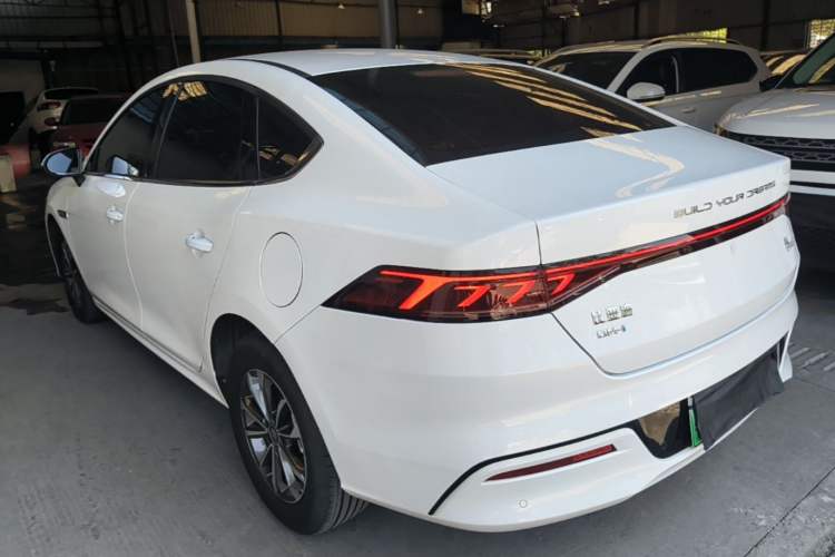 Used BYD Qin PLUS 2024 HONOR Edition DM-i 55KM Leading Model Rear Left 45 Deg