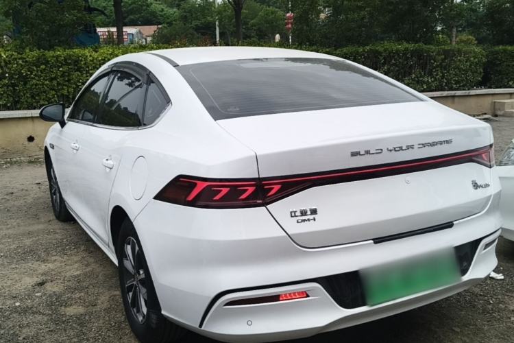 Used BYD Qin PLUS 2024 HONOR Edition DM-i 55KM Leading Model Rear Left 45 Deg