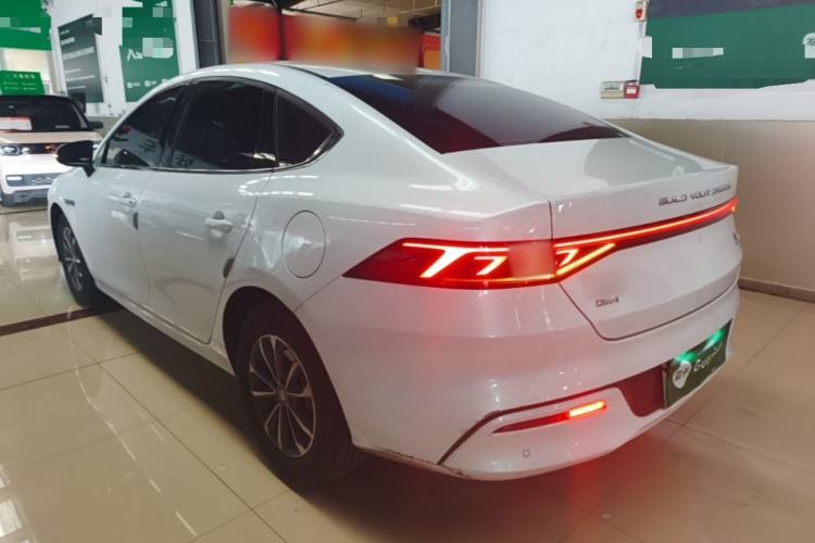 Used BYD Qin PLUS 2024 HONOR Edition DM-i 55KM Leading Model Rear Left 45 Deg