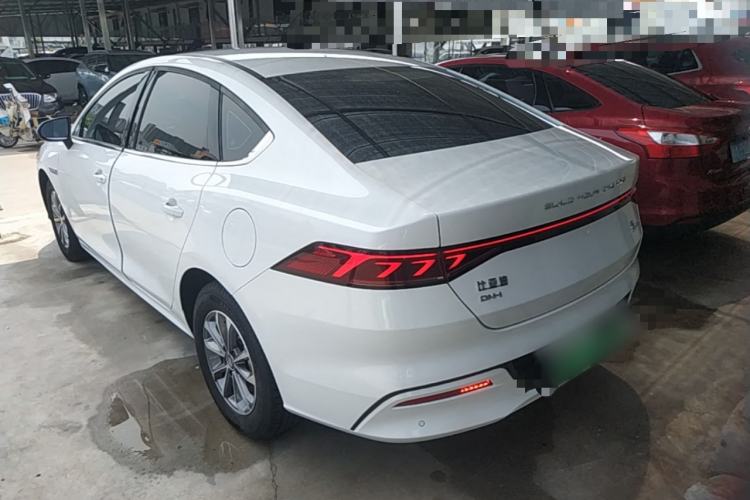 Used BYD Qin PLUS 2024 HONOR Edition DM-i 55KM Leading Model Rear Left 45 Deg