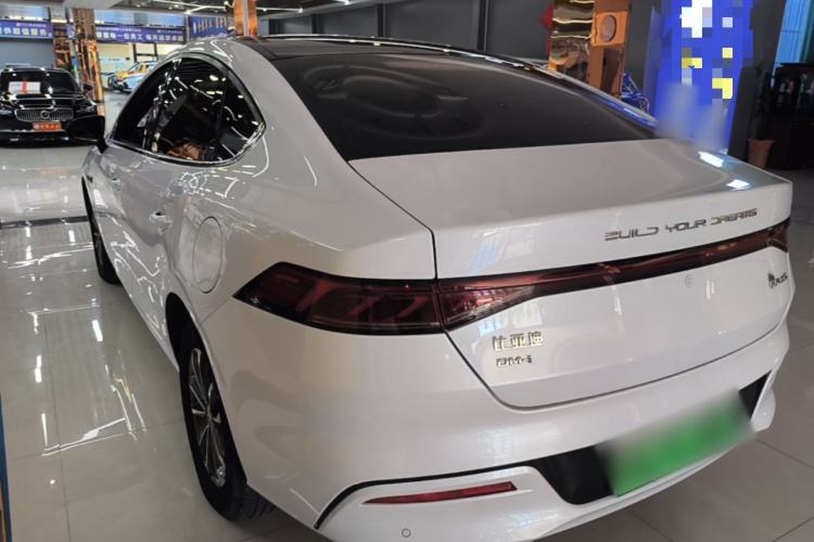 Used BYD Qin PLUS 2024 HONOR Edition DM-i 55KM Leading Model Rear Left 45 Deg