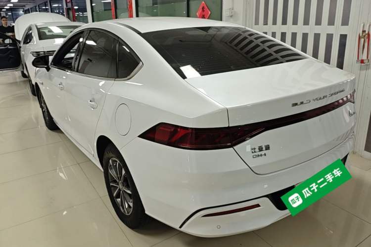Used BYD Qin PLUS 2024 HONOR Edition DM-i 55KM Leading Model Rear Left 45 Deg