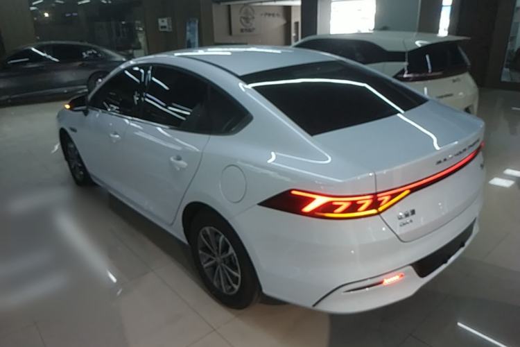 Used BYD Qin PLUS 2024 HONOR Edition DM-i 55KM Leading Model Rear Left 45 Deg