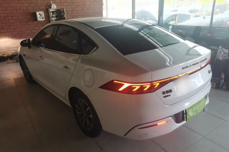 Used BYD Qin PLUS 2024 HONOR Edition DM-i 55KM Leading Model Rear Left 45 Deg