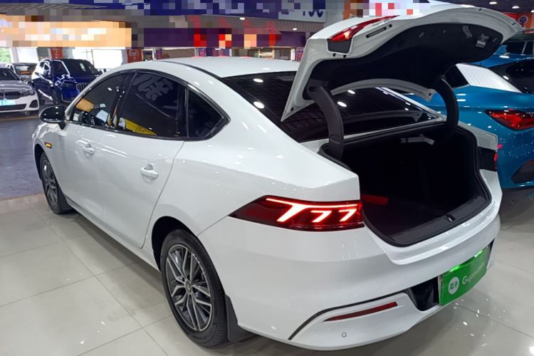 Used BYD Qin PLUS 2024 Honor Edition EV 510KM Leading Model Rear Left 45 Deg