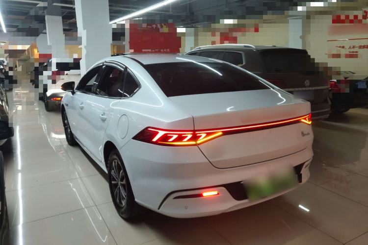 Used BYD Qin PLUS 2024 HONOR Edition DM-i 55KM Leading Model Rear Left 45 Deg