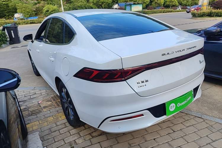Used BYD Qin PLUS 2024 HONOR Edition DM-i 55KM Leading Model Rear Left 45 Deg