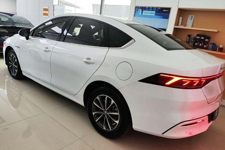 Used BYD Qin PLUS 2024 HONOR Edition DM-i 55KM Leading Model Rear Left 45 Deg