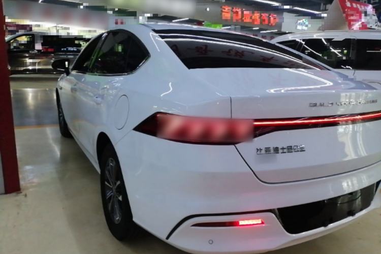 Used BYD Qin PLUS 2024 HONOR Edition DM-i 55KM Leading Model Rear Left 45 Deg