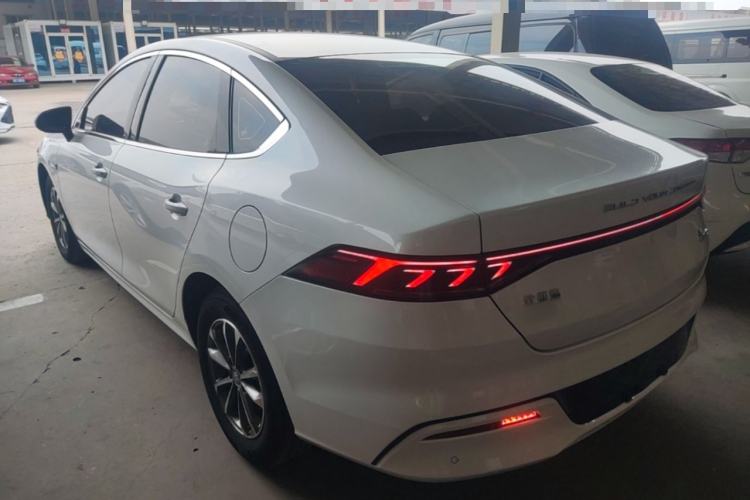 Used BYD Qin PLUS 2024 HONOR Edition DM-i 55KM Leading Model Rear Left 45 Deg
