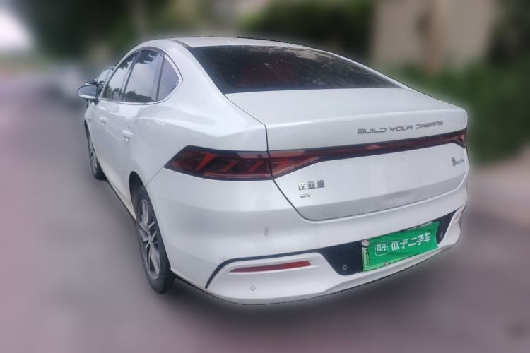 Used BYD Qin PLUS 2024 Honor Edition EV 420KM Leading Model Rear Left 45 Deg
