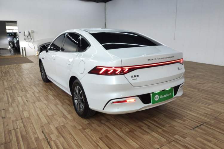 Used BYD Qin PLUS 2024 HONOR Edition DM-i 55KM Leading Model Rear Left 45 Deg