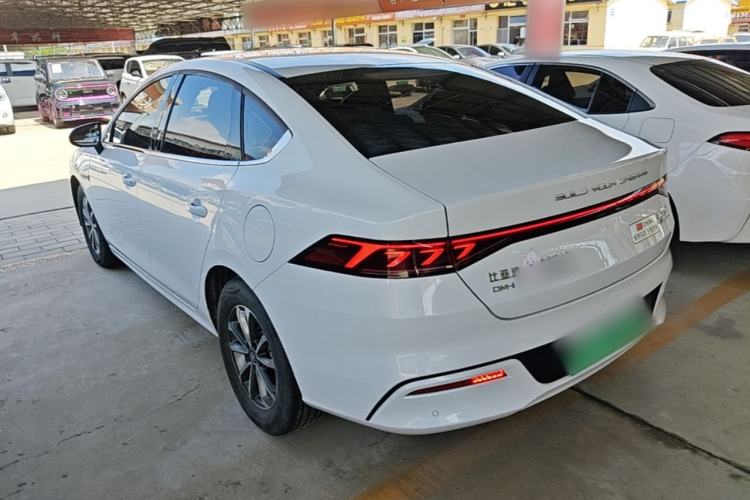 Used BYD Qin PLUS 2024 HONOR Edition DM-i 55KM Leading Model Rear Left 45 Deg