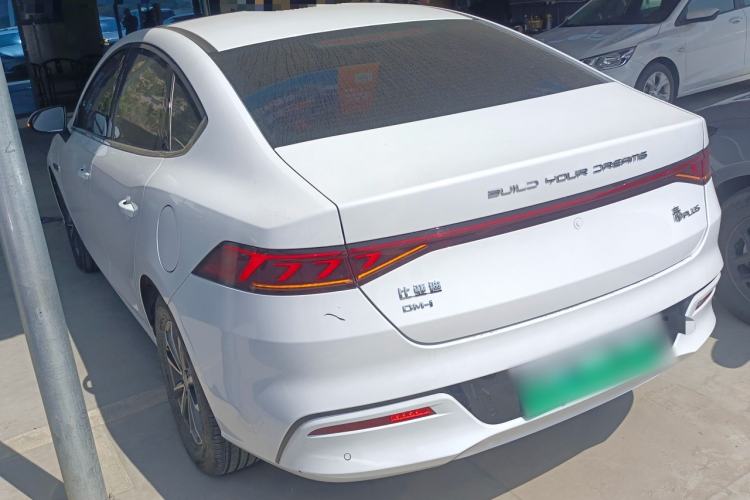 Used BYD Qin PLUS 2024 HONOR Edition DM-i 55KM Leading Model Rear Left 45 Deg