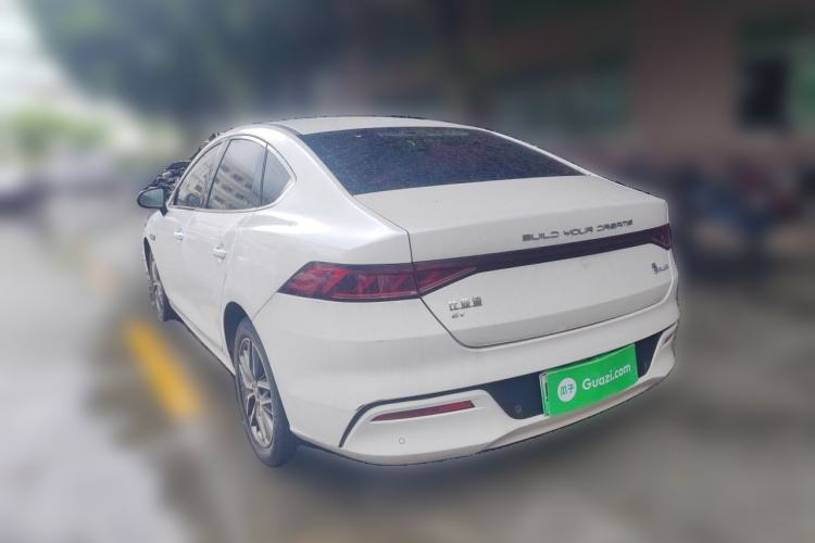 Used BYD Qin PLUS 2024 Honor Edition EV 510KM Leading Model Rear Left 45 Deg