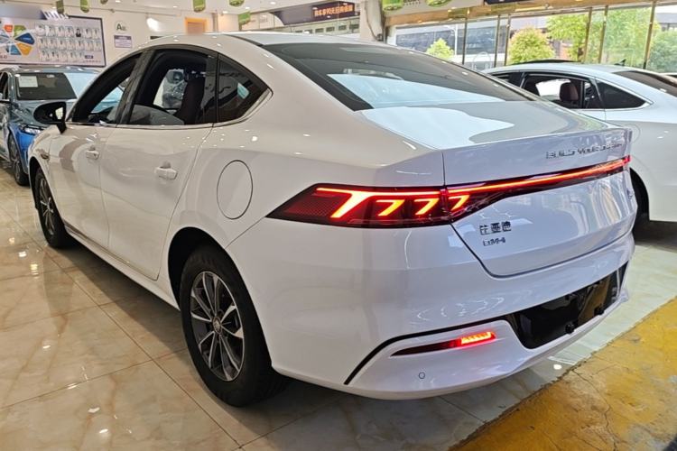 Used BYD Qin PLUS 2024 HONOR Edition DM-i 55KM Leading Model Rear Left 45 Deg