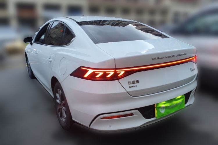 Used BYD Qin PLUS 2024 HONOR Edition DM-i 55KM Leading Model Rear Left 45 Deg