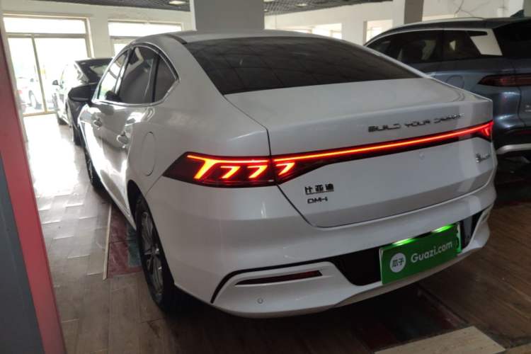 Used BYD Qin PLUS 2024 HONOR Edition DM-i 55KM Leading Model Rear Left 45 Deg