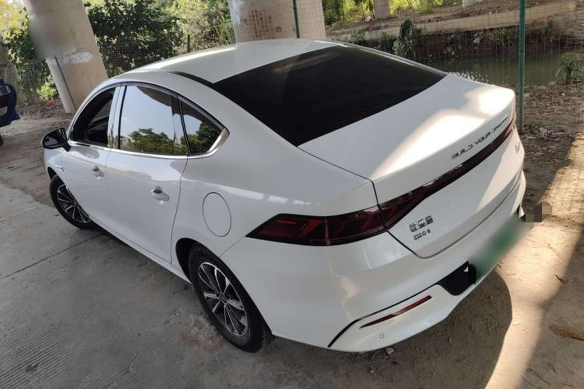 Used BYD Qin PLUS 2024 HONOR Edition DM-i 55KM Leading Model Rear Left 45 Deg