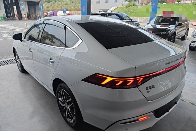 Used BYD Qin PLUS 2024 Honor Edition EV 420KM Beyond Model Rear Left 45 Deg