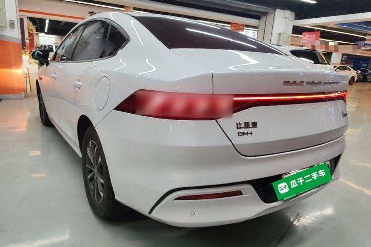 Used BYD Qin PLUS 2024 HONOR Edition DM-i 55KM Leading Model Rear Left 45 Deg