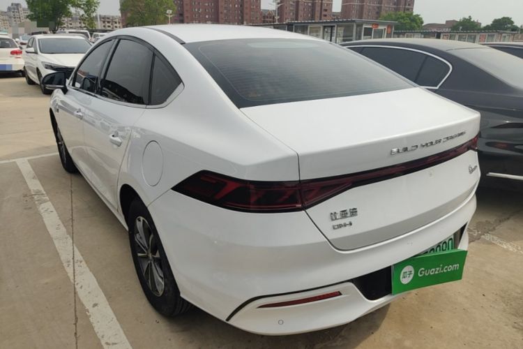 Used BYD Qin PLUS 2024 HONOR Edition DM-i 55KM Leading Model Rear Left 45 Deg