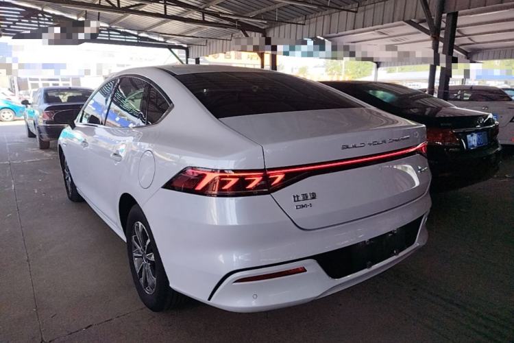 Used BYD Qin PLUS 2024 HONOR Edition DM-i 55KM Leading Model Rear Left 45 Deg